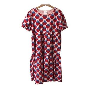 Hanna Andersson Organic Twirly Dress | Strawberries